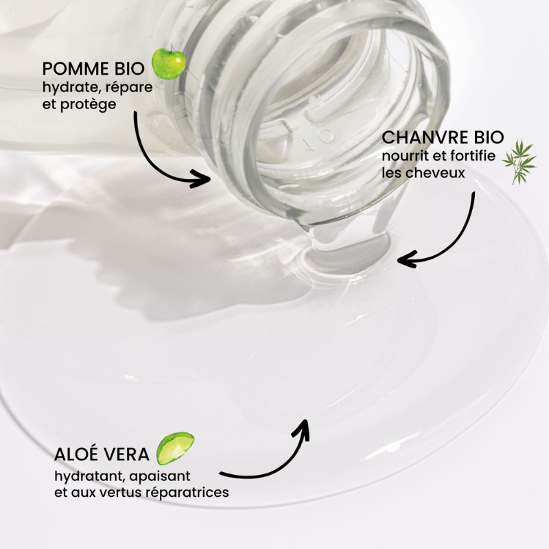Shampoing volume et pousse au chanvre bio - Pulpe de Vie - MA PLANETE BEAUTE